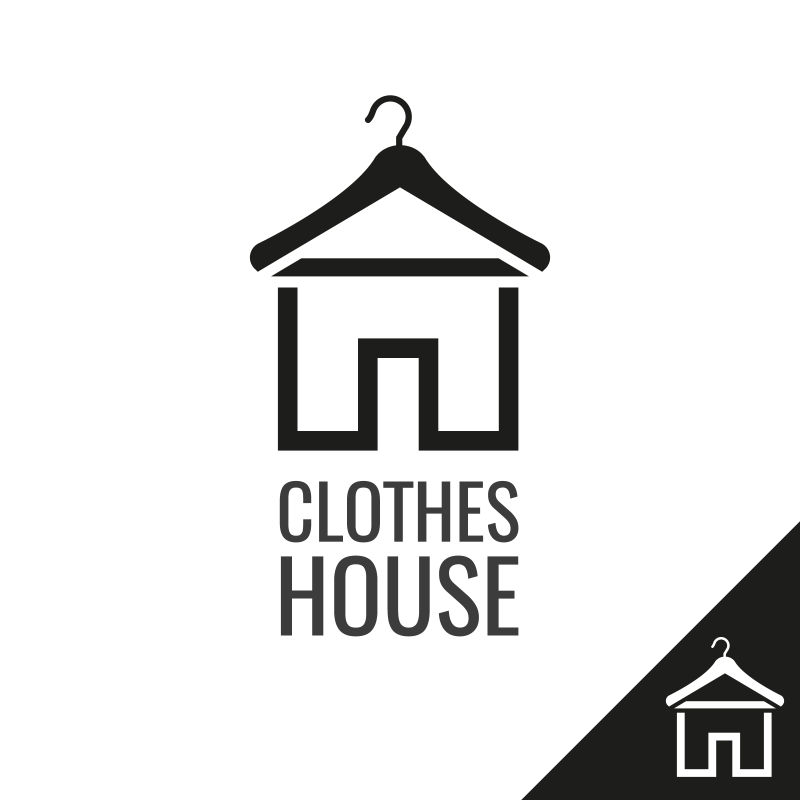 服装店的时尚logo标志矢量设计