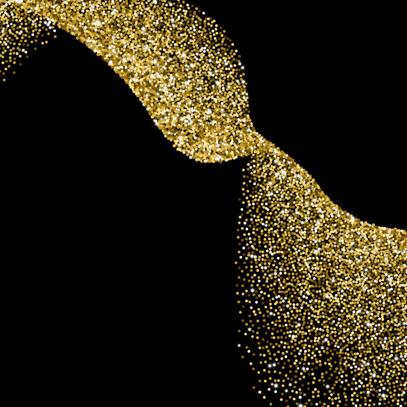 抽象的金色颗粒背景矢量设计