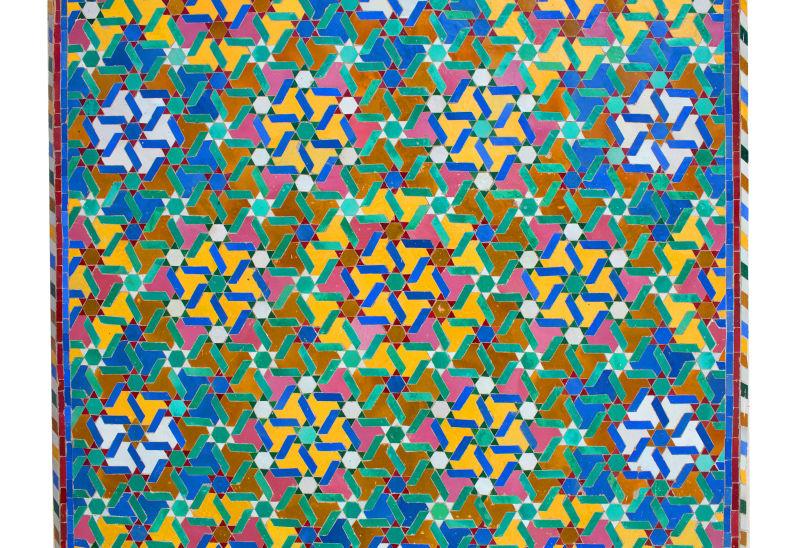 装饰摩洛哥瓷砖背景