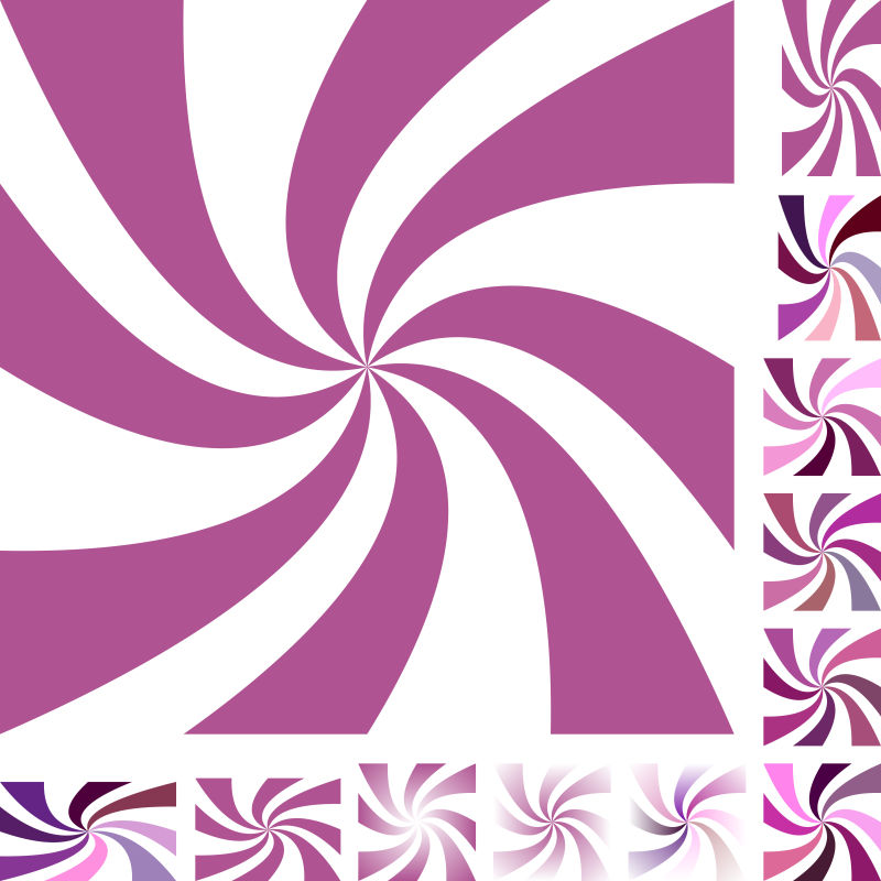矢量淡紫色螺旋背景设计