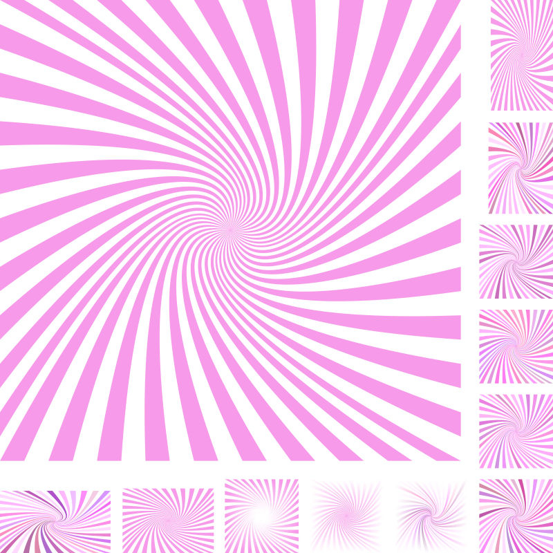 矢量粉色螺旋背景