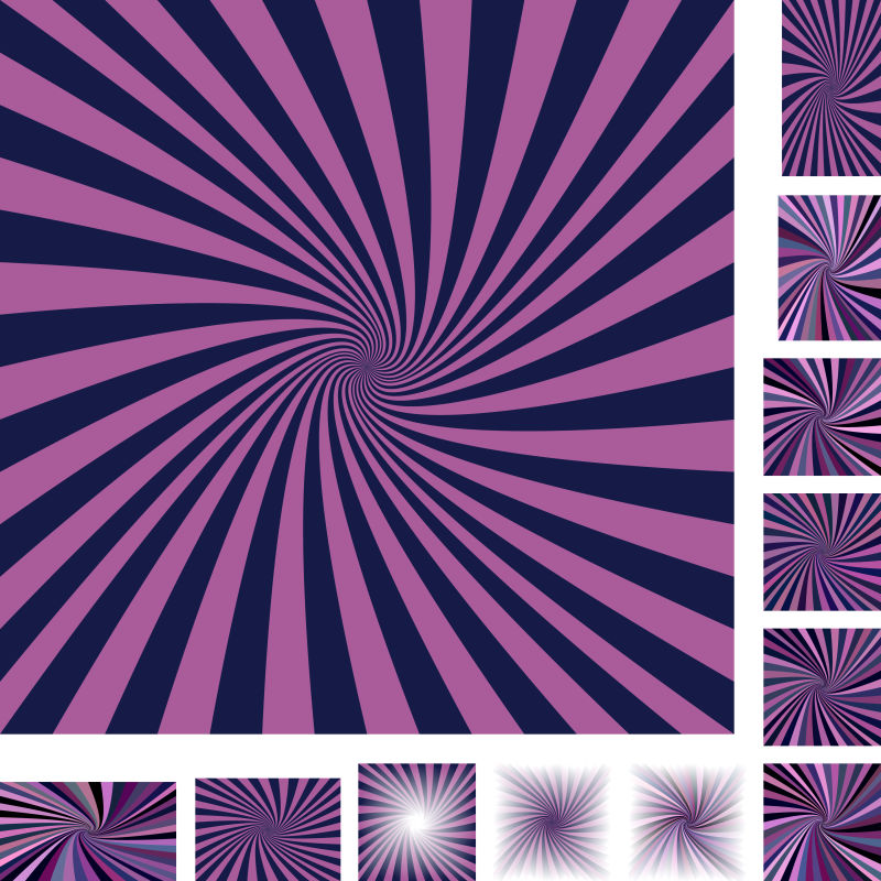 矢量的紫色螺旋背景