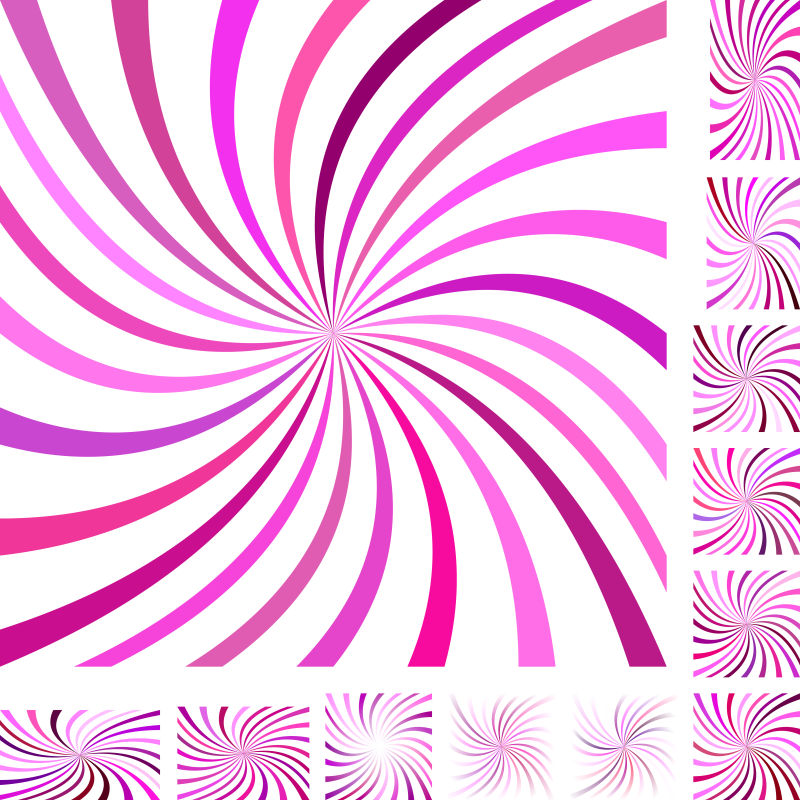 粉色螺旋背景矢量设计