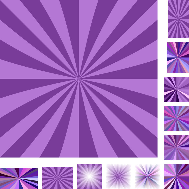 紫色射线背景矢量设计