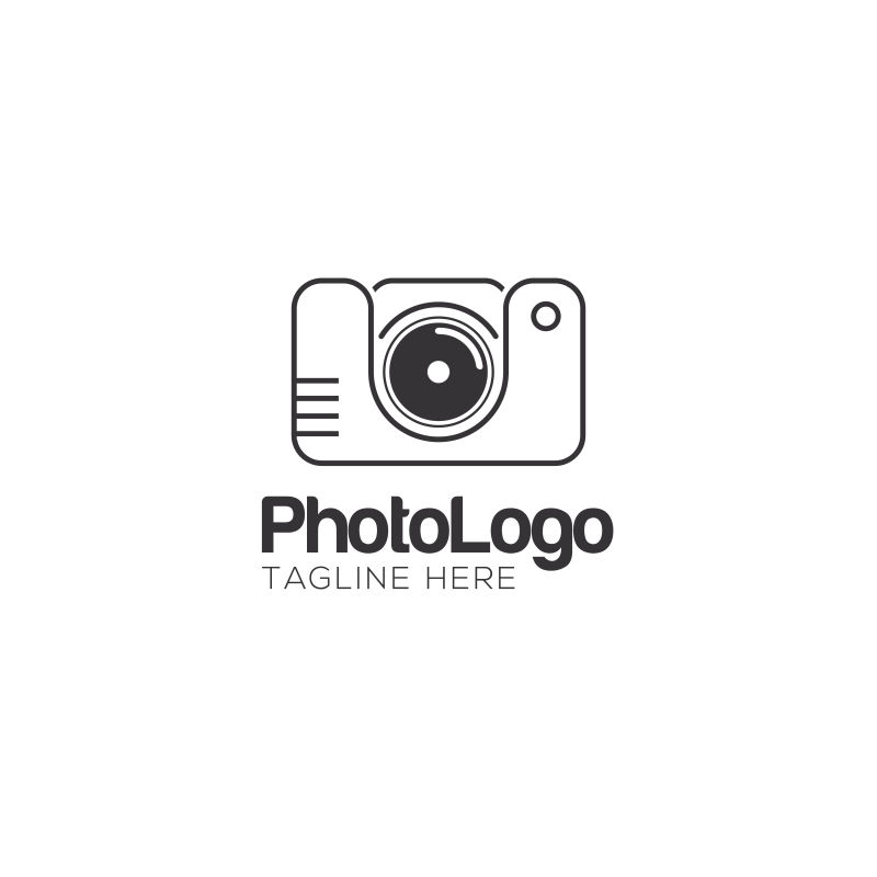 创意摄影工作室logo矢量设计