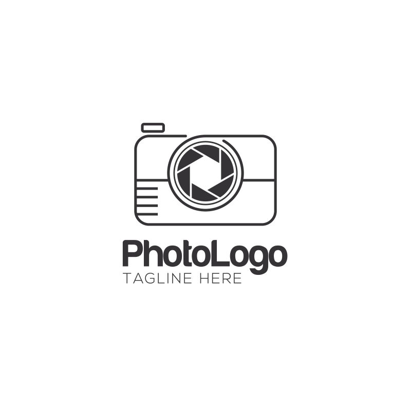 相机logo标志矢量设计