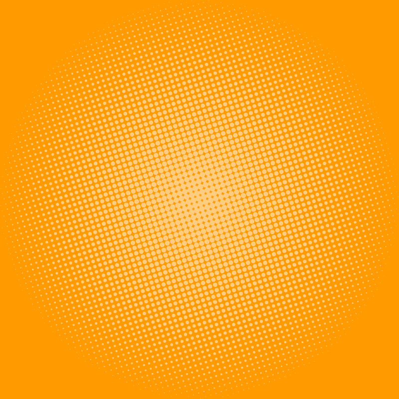 矢量抽象橙色圆点元素的装饰背景