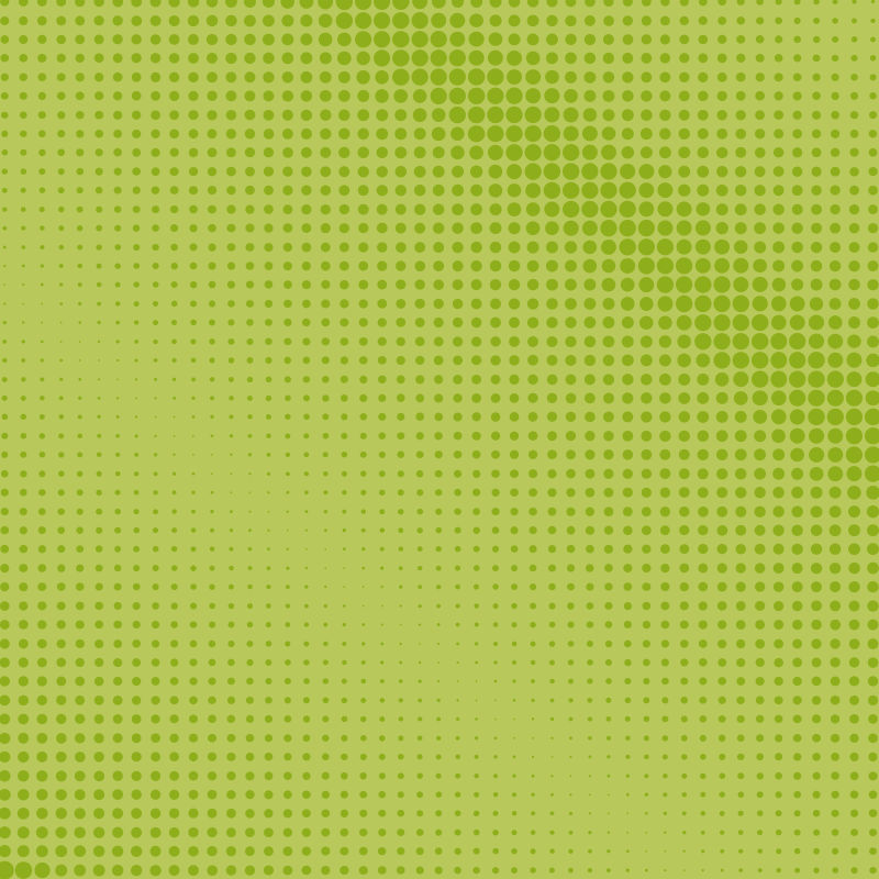 抽象绿色矢量渐变圆点装饰的背景