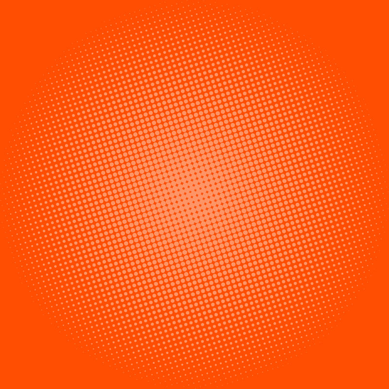矢量抽象橙色圆点背景