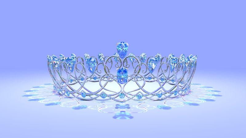 蓝宝石水晶冠