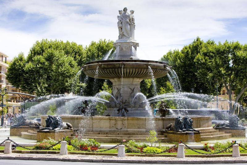 普罗旺斯喷泉