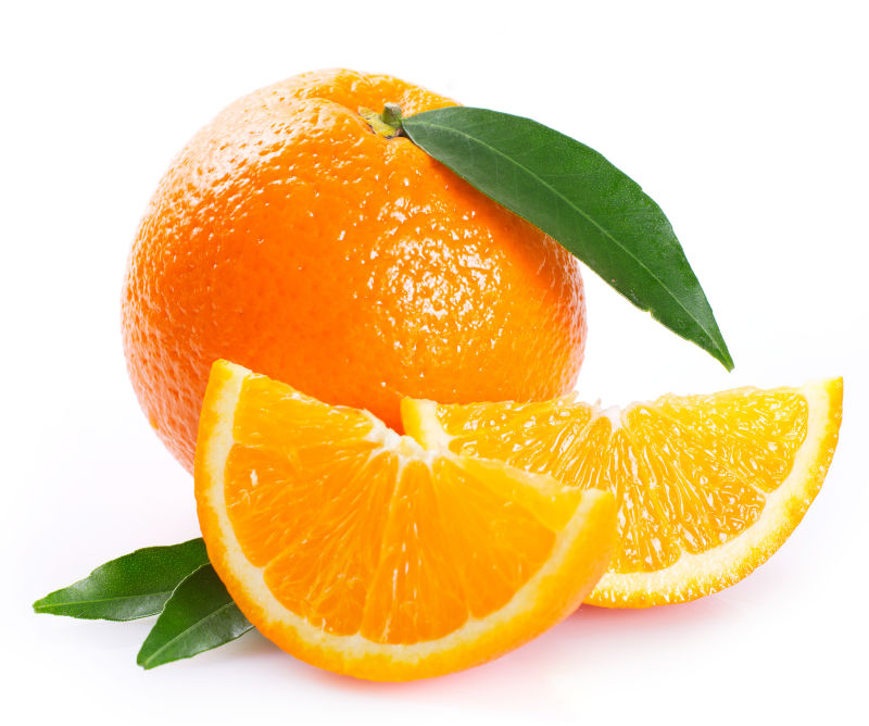 新鲜的黄橙