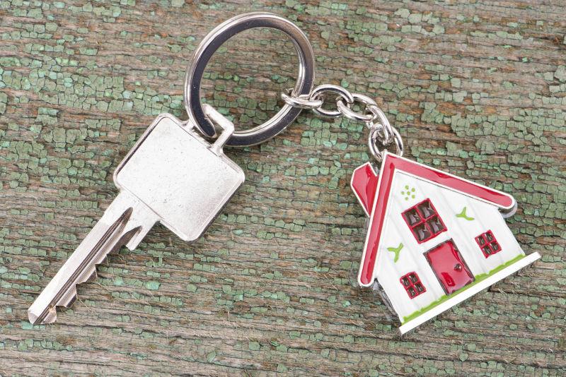 钥匙和房子钥匙链