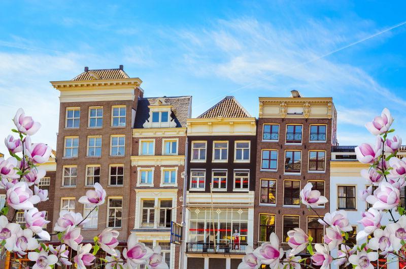 荷兰阿姆斯特丹传统建筑