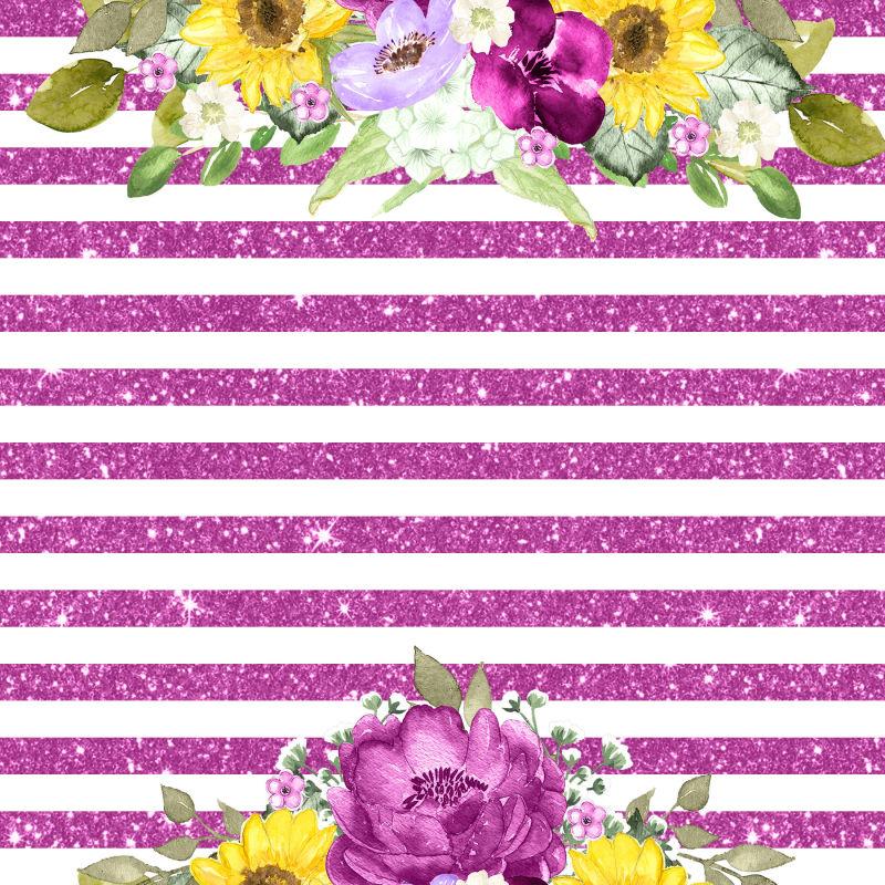 紫色牡丹水彩画背景