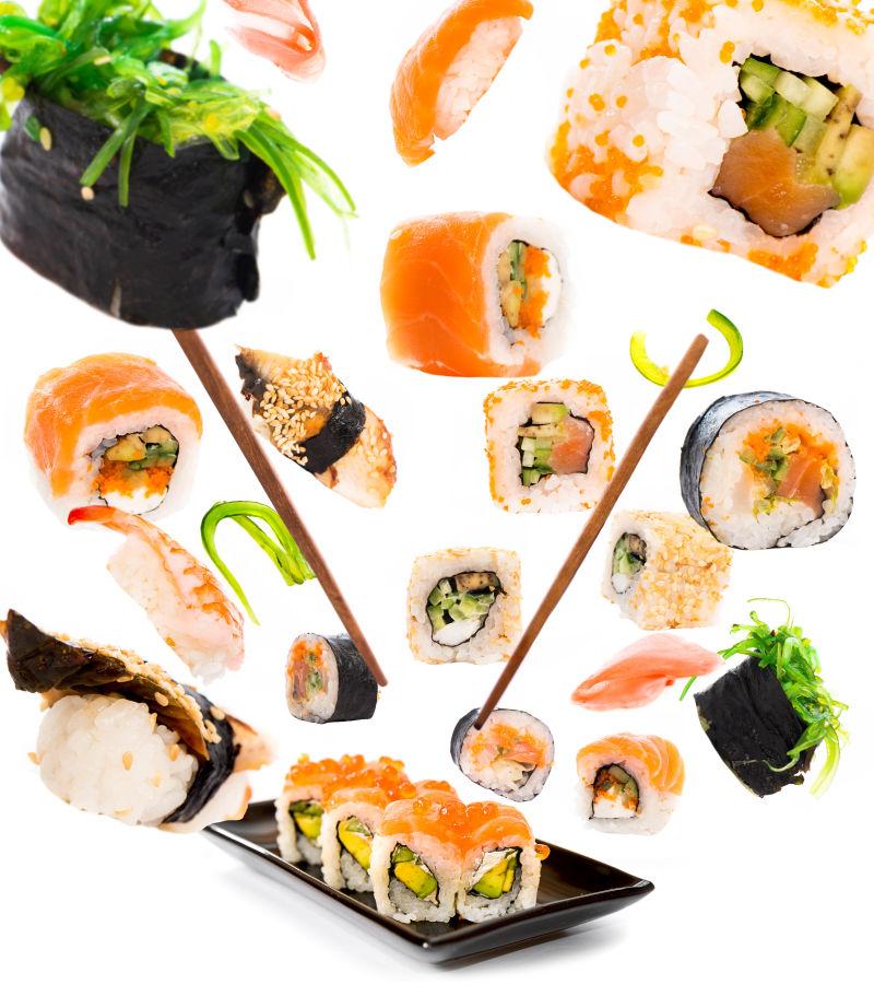 日本多种口味寿司