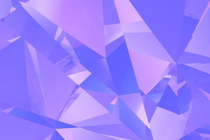 抽象几何的紫色背景