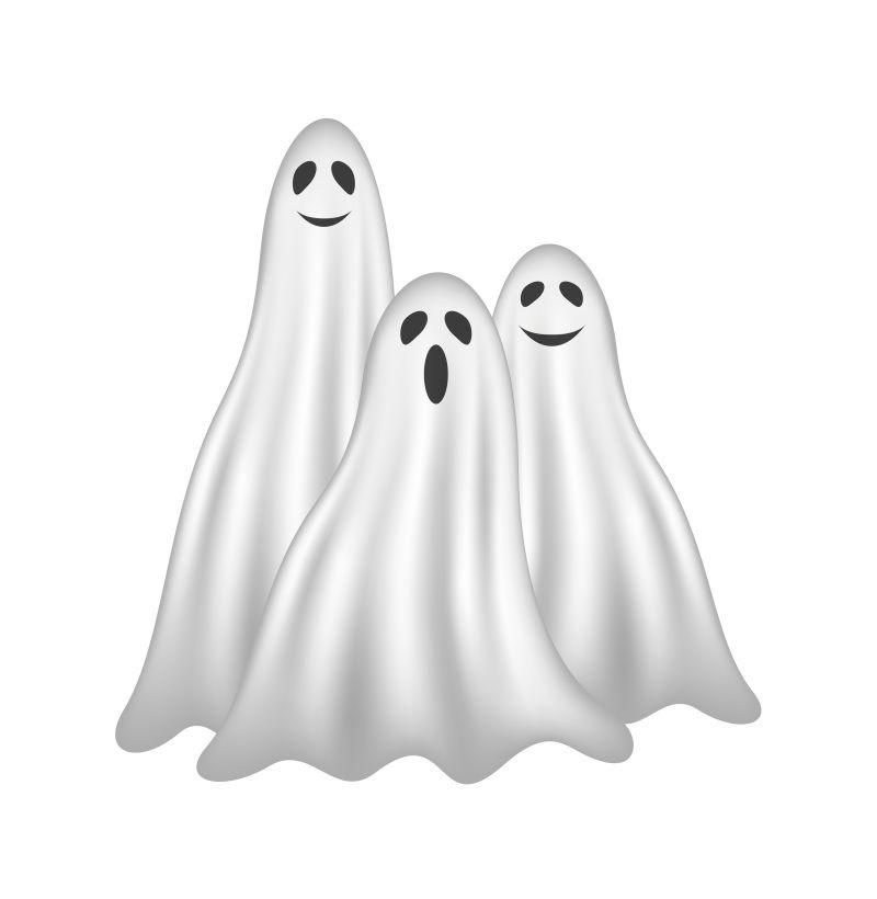 白色设计中的三个幽灵