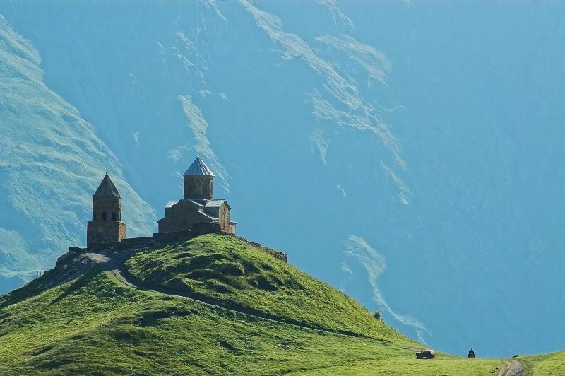 美丽的山中城堡