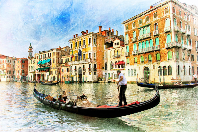美丽的威尼斯景色