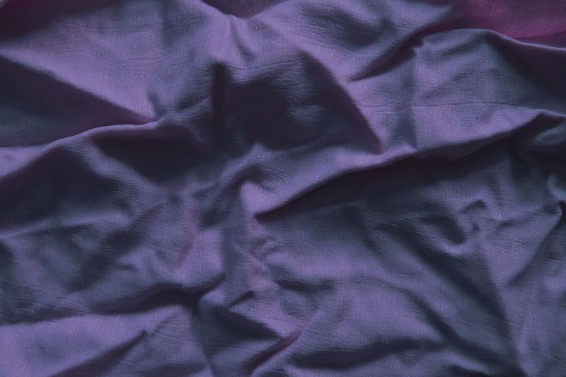 紫色纺织布料