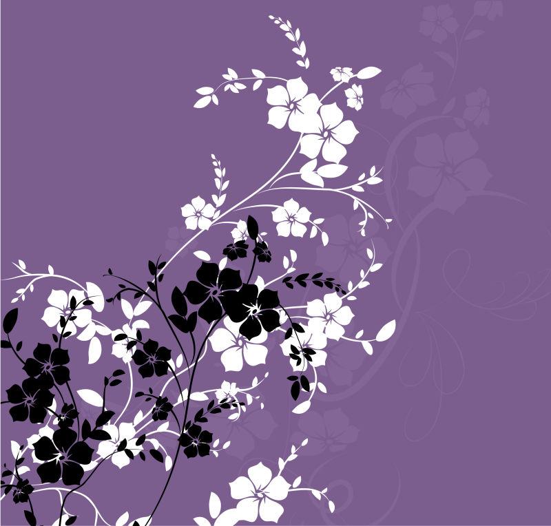 紫色花香的尾韵
