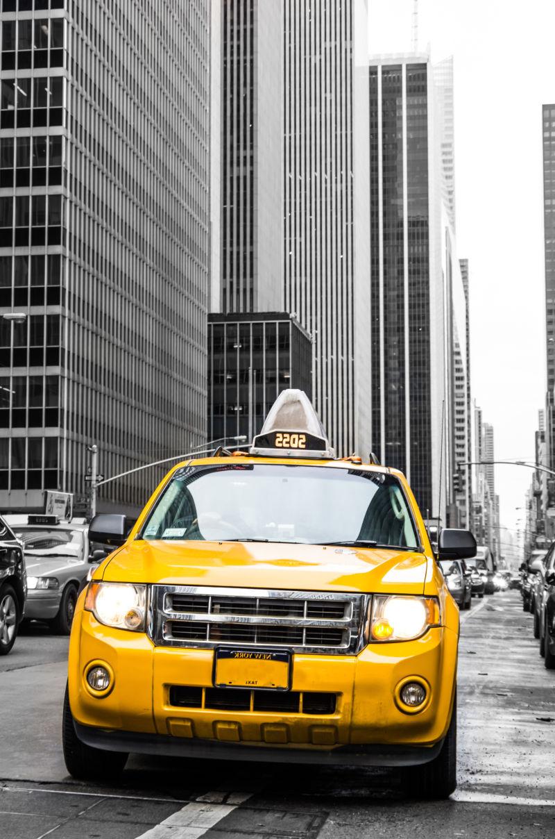 纽约市的黄色出租车