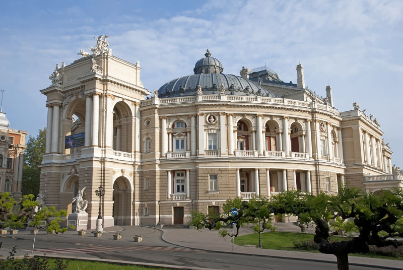 壮观的乌克兰歌剧院