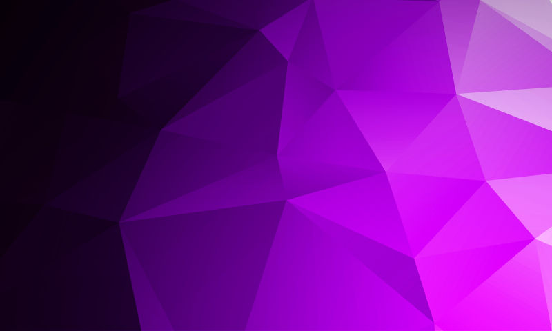 深紫色多边形插图