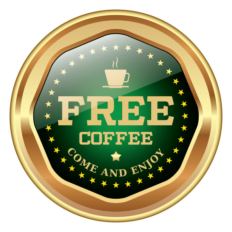 免费咖啡图标矢量
