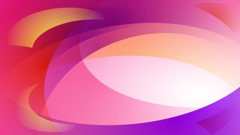 矢量紫色线条的抽象背景