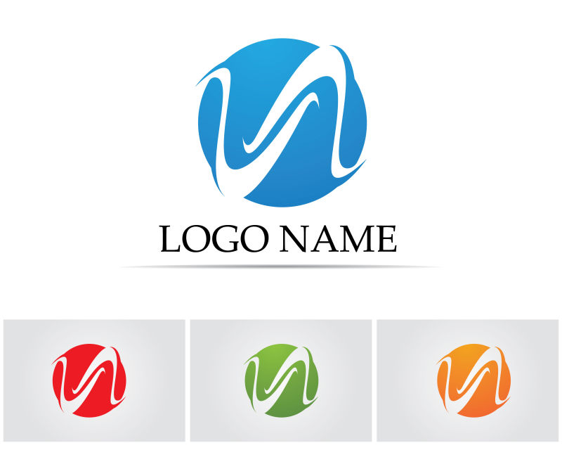 创意公司企业logo标志矢量设计
