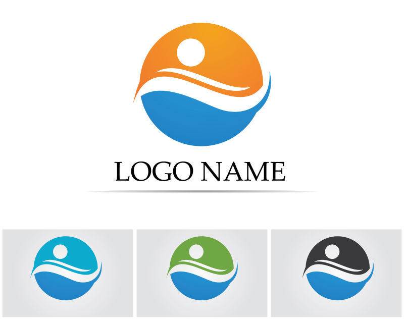 创意公司logo标志矢量设计
