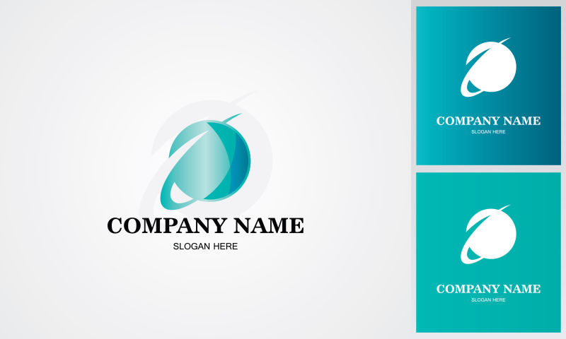 矢量抽象企业logo设计