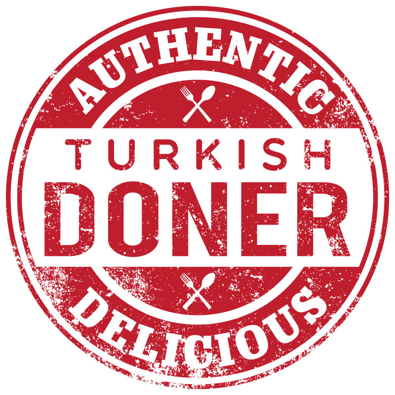 矢量土耳其食品标签设计