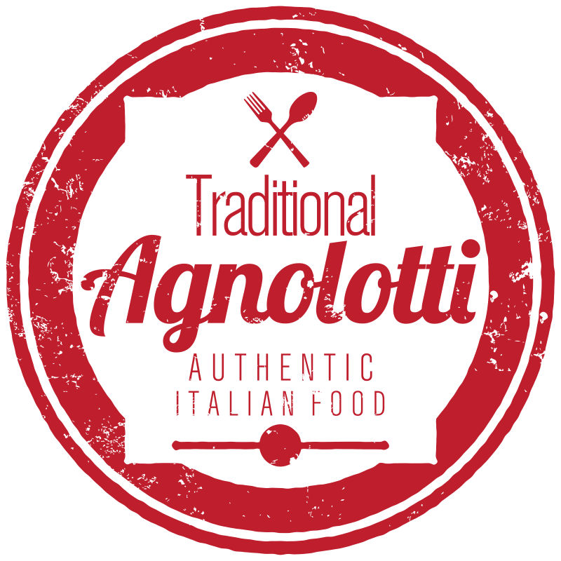 矢量的阿格诺洛蒂食品制造徽标设计
