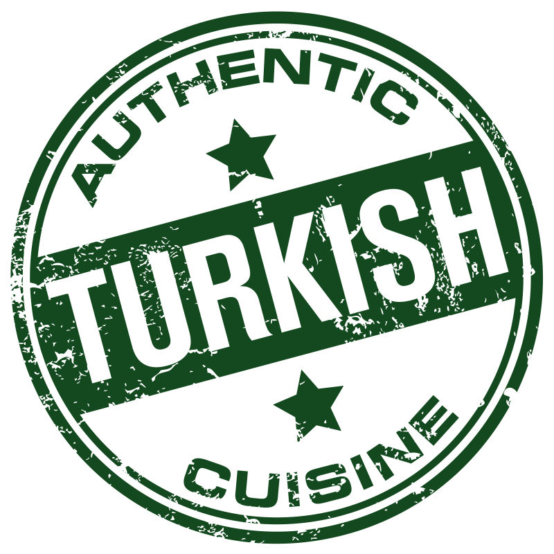 矢量土耳其美食图标设计