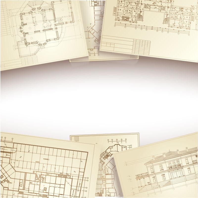 矢量建筑工程图纸的CAD设计