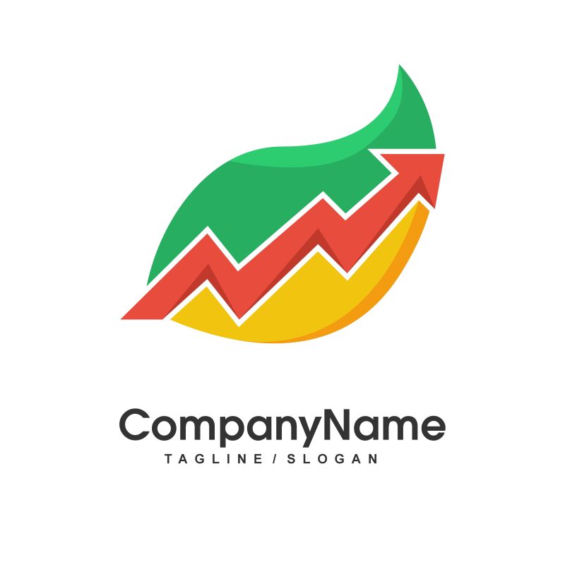 矢量企业logo设计背景