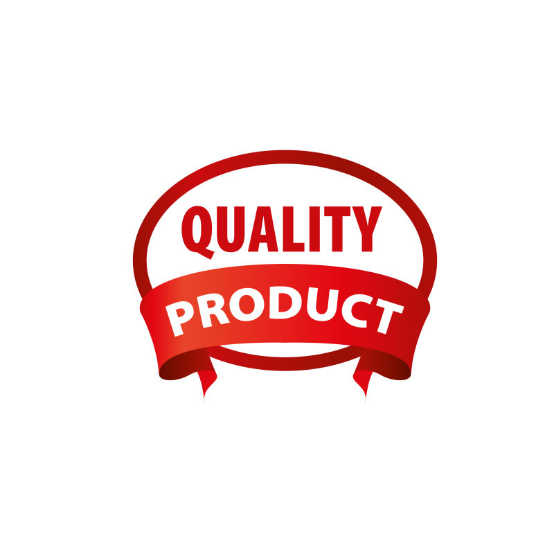 矢量优质产品保证logo标志设计