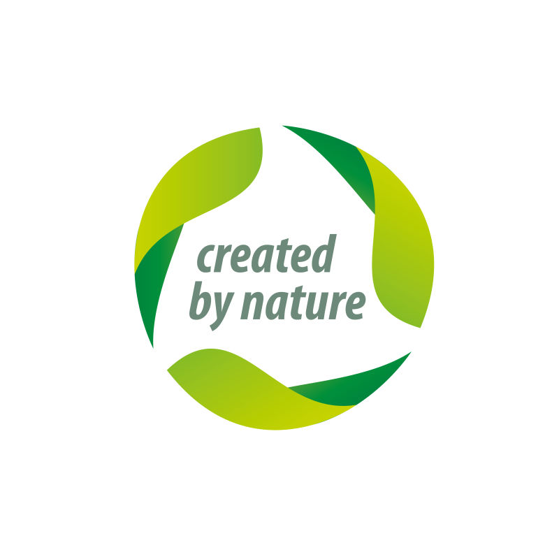 矢量天然创造logo标志设计