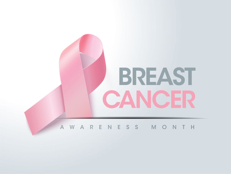 矢量乳腺癌知识宣传海报设计