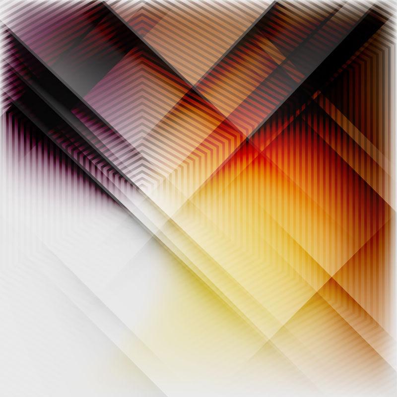 矢量抽象彩色波模糊纹理