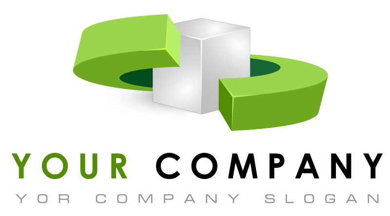 矢量抽象IT公司标志logo设计