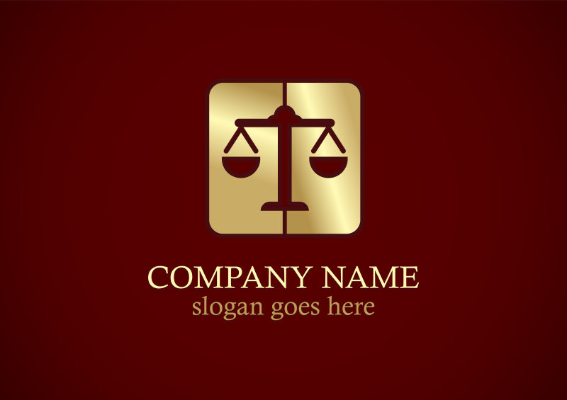 矢量金色的图案公司logo设计