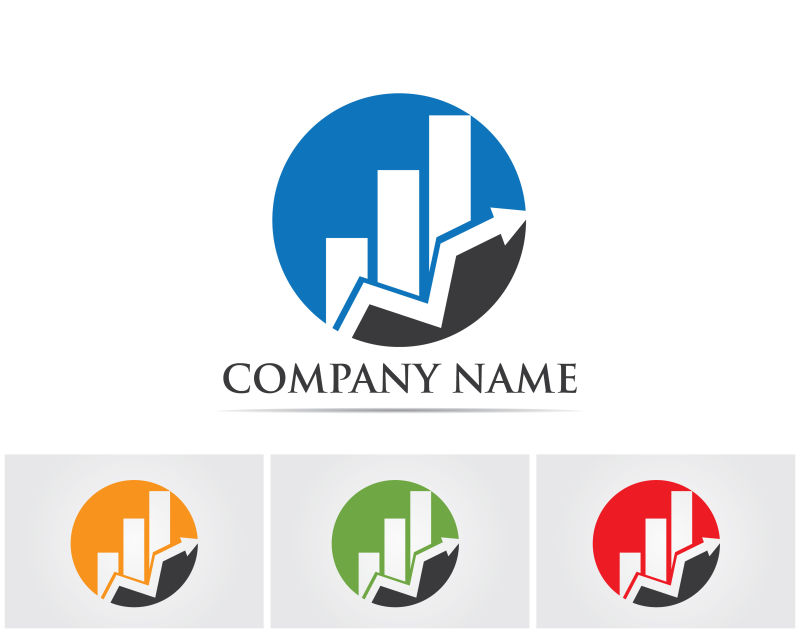 矢量商务金融logo设计图