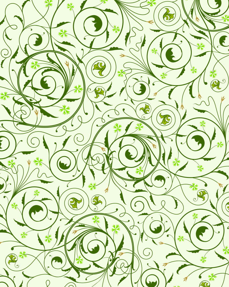 创意矢量绿色装饰抽象现代背景