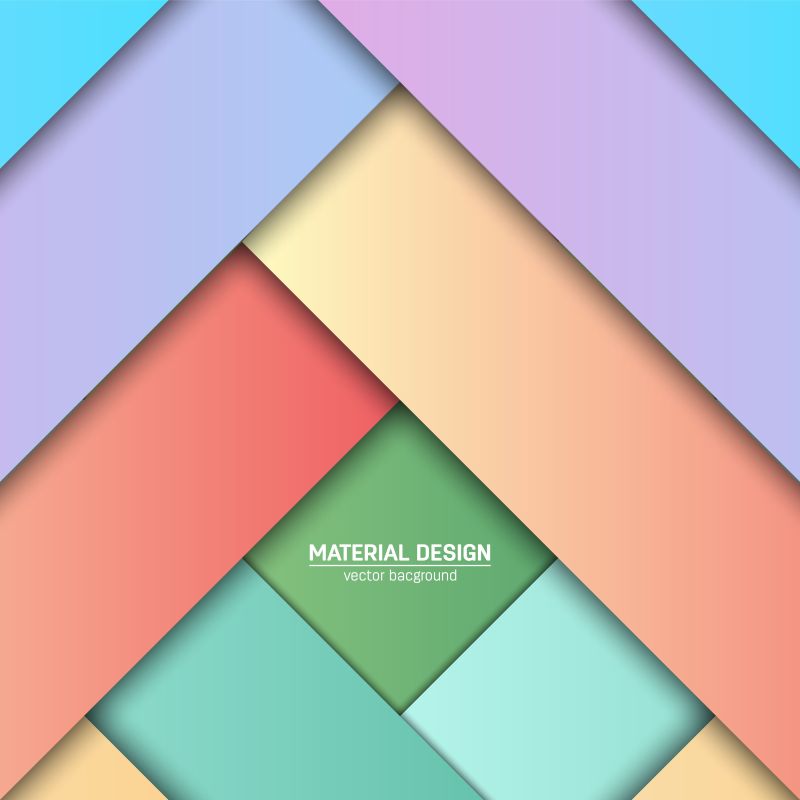 彩色立体的几何图案背景矢量设计