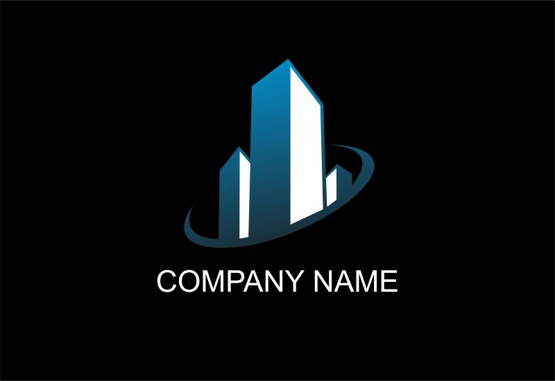 矢量公司logo建筑标志