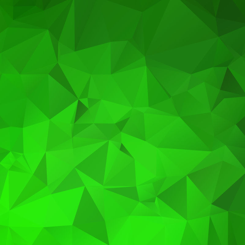 矢量抽象绿色几何现代背景